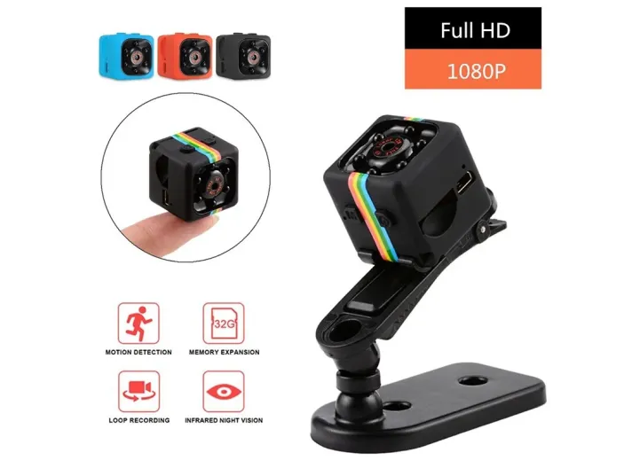 SPORT HD DV SQ11 მინი კამერა